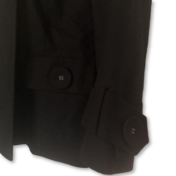 Halogen - Black Jacket with Oversized Buttons - Picture 3 of 8